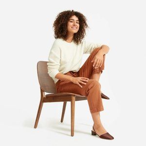 EVERLANE The Teddy Crew Neck Sweater Beige